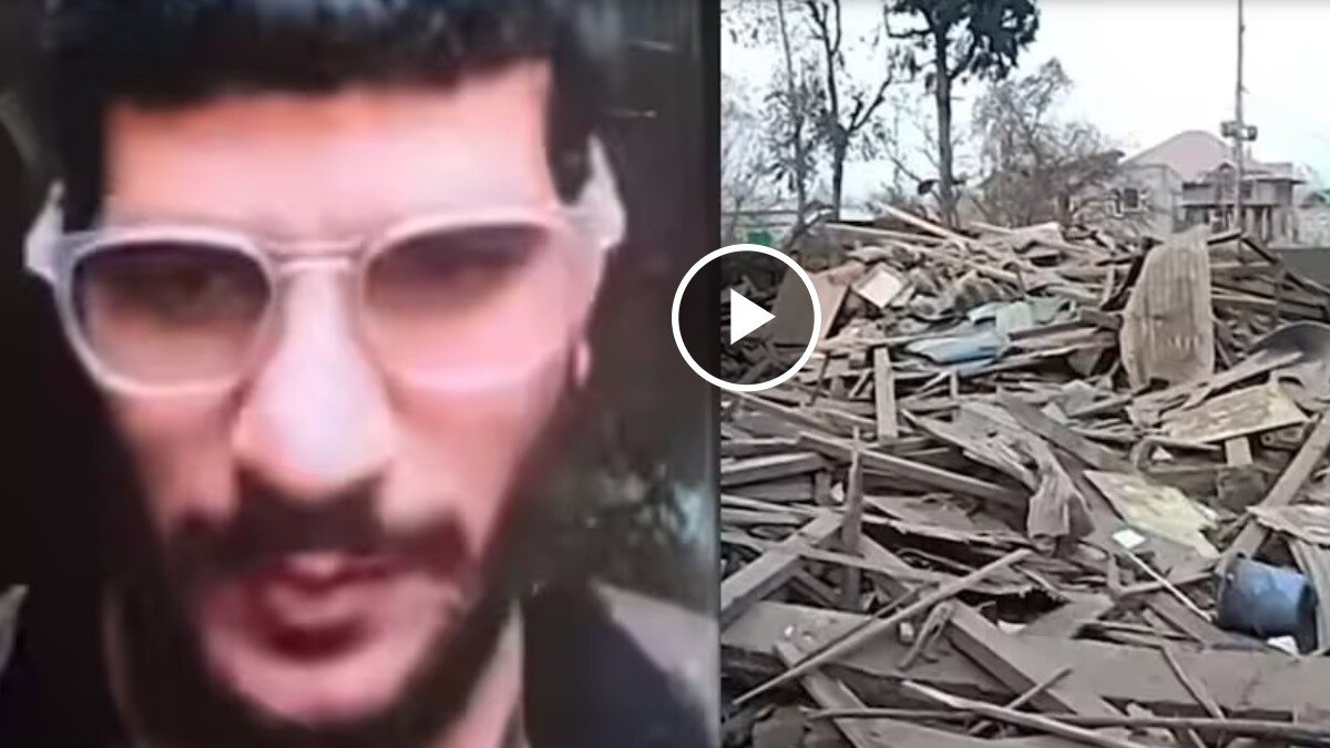 Delhi blast umar mohammad pulwama house destroyed incident