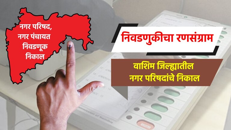 Nagar Parishad Election Result LIVE: वाशिम जिल्ह्यातील नगरपरिषदांचे संपूर्ण निकाल election result live complete results of nagar parishad in washim district washim nagar parishad election 2025 result