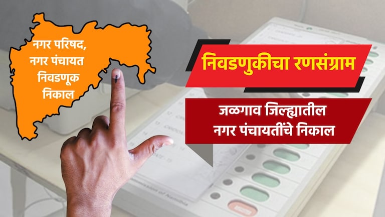Election: जळगाव जिल्ह्यातील नगर पंचायती election result live complete results of nagar panchayat in jalgaon district muktainagar nagar panchayat election 2025 result