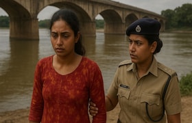 नोकरीसाठी आई बनली कसाई, 20 दिवसांचं बाळ झोपलेलं असताना वैनगंगा नदीच्या पूलावरुन फेकलं, संपूर्ण परिसर सुन्न Gondia Crime