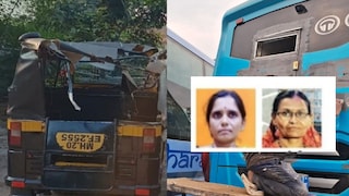 छत्रपती संभाजीनगर : ट्रॅव्हल्सच्या डिक्कीचा दरवाजा थेट रिक्षात घुसला,जीवलग मैत्रीणींचा गळा कापल्या गेल्याने मृत्यू Mumbai Tak