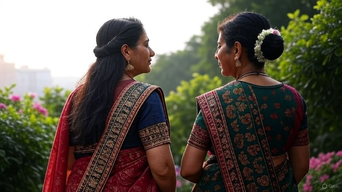 दोन बहिणींचा चकित करणारा कारनामा 