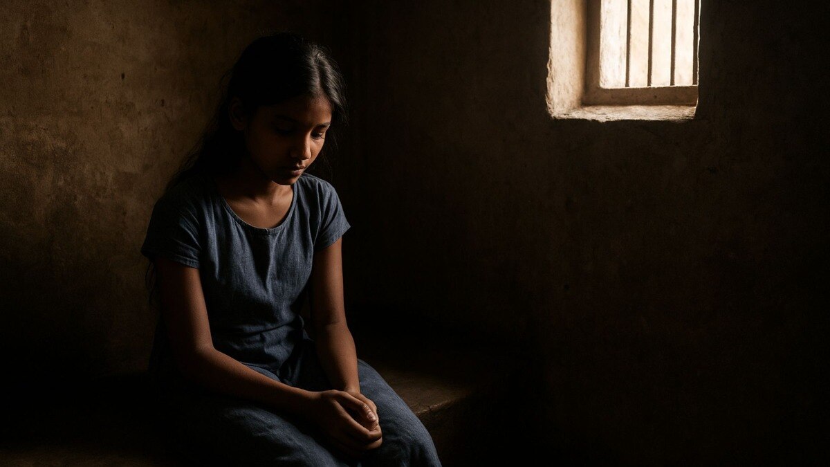 Mother locked daughter in dark room for two years because she got her periodMother locked daughter in dark room for two years because she got her period