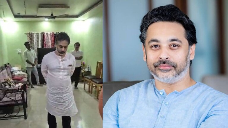 निलेश राणेंना मोठा दणका, भाजप कार्यकर्त्याच्या घरात घुसणे महागात पडले, पोलिसांकडून मोठी कारवाई Nilesh Rane