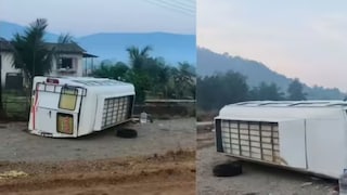 रायगड दर्शनासाठी निघालेल्या सांगलीच्या विद्यार्थिनींची बस पलटली; सहलीला जात असताना दुर्दैवी घटना Mumbai Tak