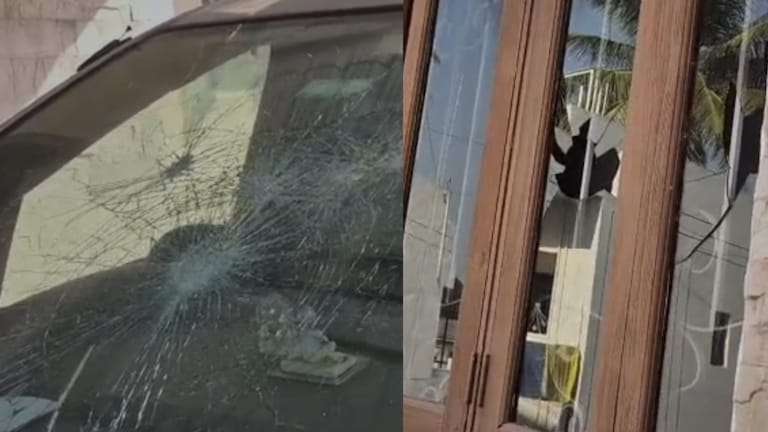 जतमध्ये राष्ट्रवादीच्या उमेदवाराच्या घरावर आणि गाडीवर दगडफेक करत काचा फोडल्या, हल्ल्यामागे पडळकरांचे कार्यकर्ते? sangli news