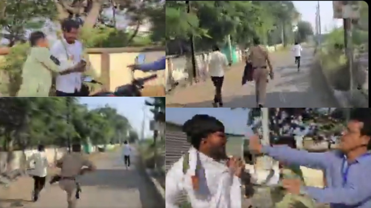 VIDEO : "बोगस मतदार पडकला, स्थानिकांनी हाणला, आमदार पुत्राच्या मदतीने पळाला"