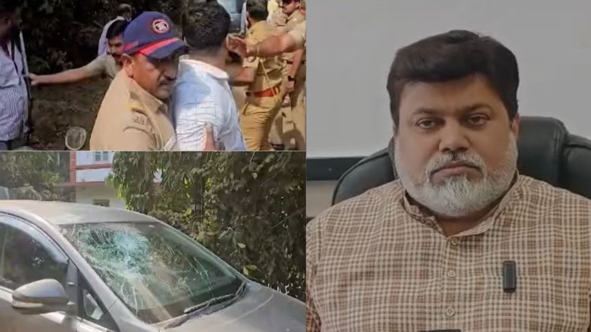 रायगड नगरपरिषदेच्या निवडणुकीत तुफान राडा, भरत गोगावलेंच्या मुलावर बंदुक रोखली, सुशांत जबरेंना बेदम मारहाण