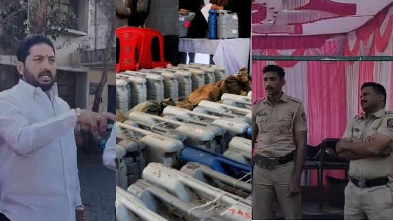 EVM मशीन ठेवलेल्या स्ट्राँग रुममधून संशयास्पद आवाज, धाराशिवमध्ये शिवसैनिक आक्रमक; नेमकं काय घडलं? Dharashiv Politics
