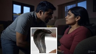 ठाणे: पत्नीसोबत सतत वाद, शेवटी मित्रांना सांगून विषारी साप आणला अन्... महिलेसोबत घडलं भयानक! Mumbai Tak