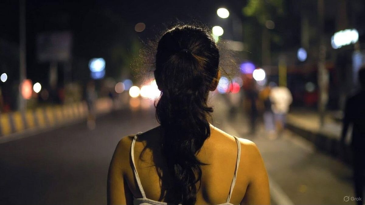 तरुणी अचानक वाट चुकली अन् नंतर... 