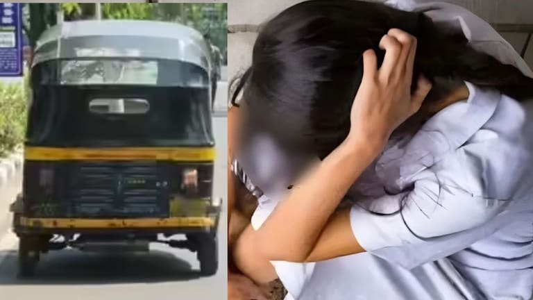 परीक्षा देऊन घराकडे निघालेल्या मुलीला ओसाड ठिकाणी नेलं, अल्पवयीन विद्यार्थीनीवर रिक्षा चालकाचा बलात्कार Crime News