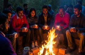 Maharashtra Weather : राज्यात धुक्यासह थंडीनं हुडहुडी भरणार, 'या' भागातील जिल्ह्यांना थंडीचा अलर्ट maharashtra weather