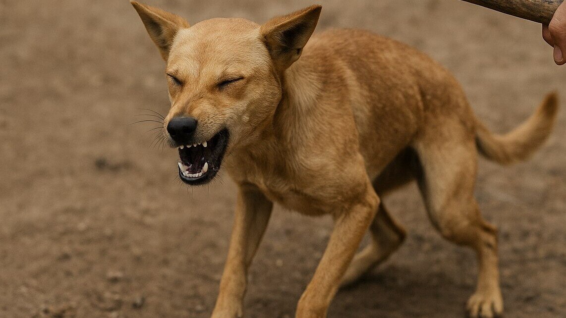 heinous act of cruelty in pune female dog was sexually assaulted by a depraved man dog was found in a bloodied condition