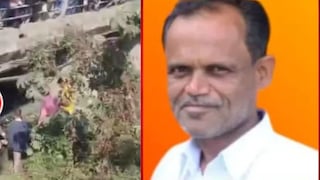 नाशिक : माजी जिल्हा परिषद सदस्याचा मृतदेह कुजलेल्या अवस्थेत नाल्यात सापडला, सर्वत्र खळबळ Mumbai Tak