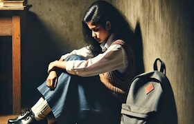 ठाण्यातील सरकारी शाळेत 10 वीच्या विद्यार्थीनीने संपवलं आयुष्य! फासावर लटकलेल्या अवस्थेत मृतदेह... फासावर लटकलेल्या अवस्थेत विद्यार्थीनीचा मृतदेह...