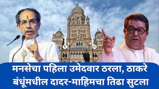 मुंबई महापालिका निवडणुकीसाठी मनसेचा पहिला उमेदवार ठरला, ठाकरे बंधूंमधील दादर-माहिमचा तिढा सुटला Mumbai Tak
