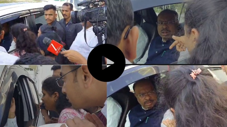 साहेब, बाहेरुन आलेल्यांना उमेदवारी, निष्ठावंतांचं काय? कार्यकर्त्यांनी चंद्रशेखर बावनकुळेंना घेरलं VIDEO Chandrashekhar Bawankule