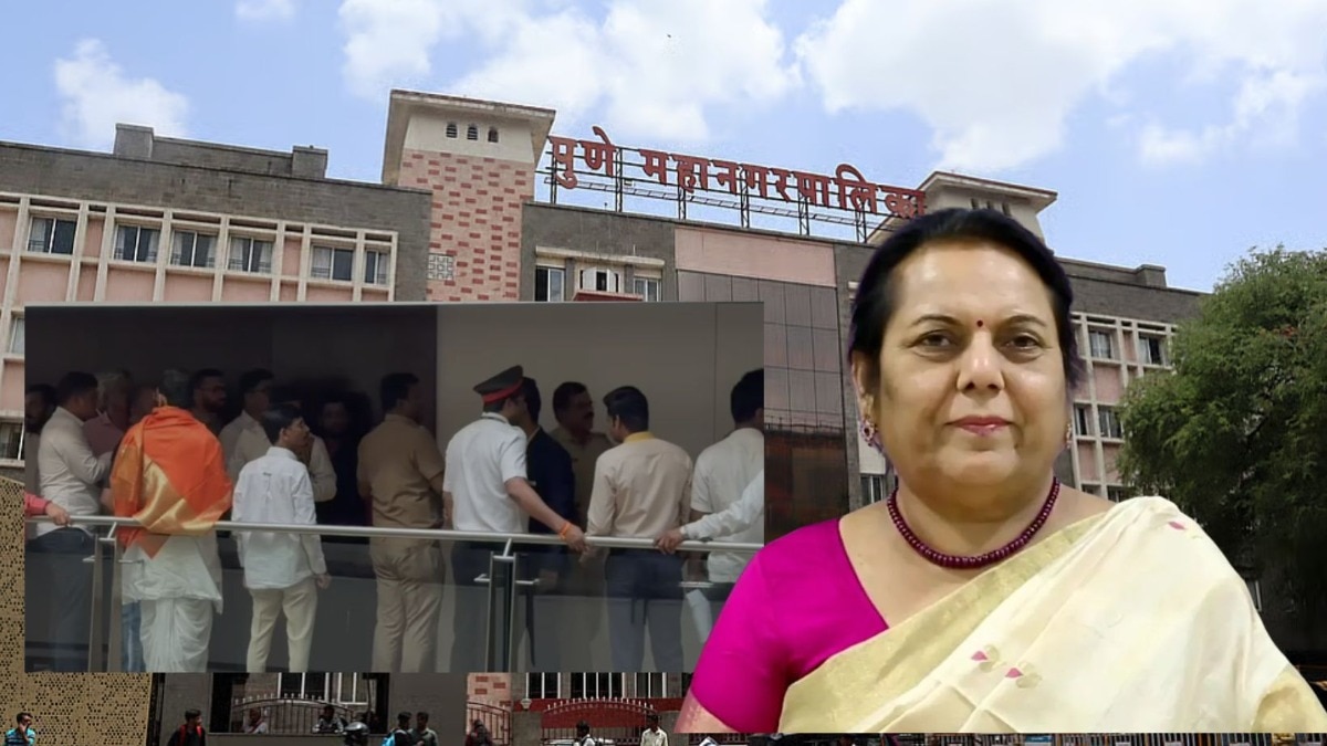 हॉटेल मालकावर पोलिसांना बोलवण्याची वेळ, निलम गोऱ्हेंसमोर भांडणं, AB फॉर्म वाटताना पुण्यात शिंदेसेनेत मोठा गोंधळ 