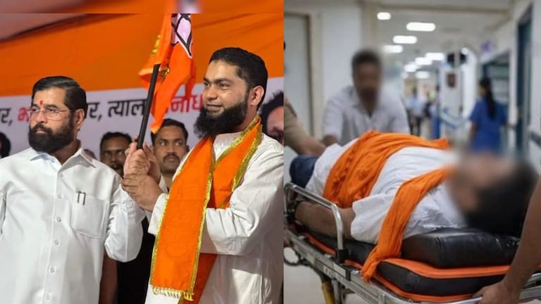 मुंबईत खळबळ, प्रचार सुरु असताना एकनाथ शिंदेंच्या उमेदवाराच्या पोटात चाकू खुपसला Mumbai news
