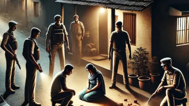 प्रियकरासोबत पळून गेल्याचा राग; पतीने पोलीस ठाण्यातच पत्नीवर झाडली गोळी अन्... पतीने पोलीस ठाण्यातच पत्नीवर झाडली गोळी