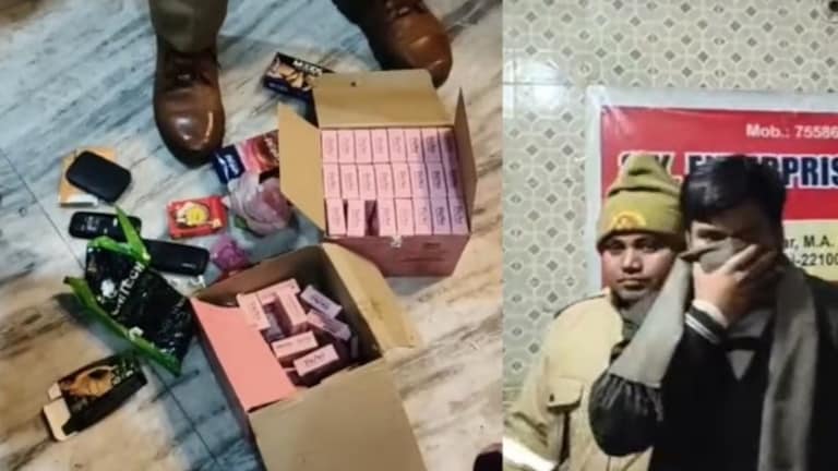 फ्लॅटमध्ये पोलिसांचा छापा, दारूच्या बाटल्यांसह आढळले वापरलेले कंडोम... नवरा-बायकोचे कारनामे चव्हाट्यावर crime news