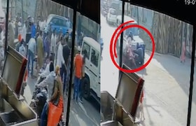 कराडमध्ये दुचाकीला धडक देत बोलेरो युवतींच्या अंगावरून गेली, अपघाताचा थरार CCTV मध्ये कैद Satara Accident