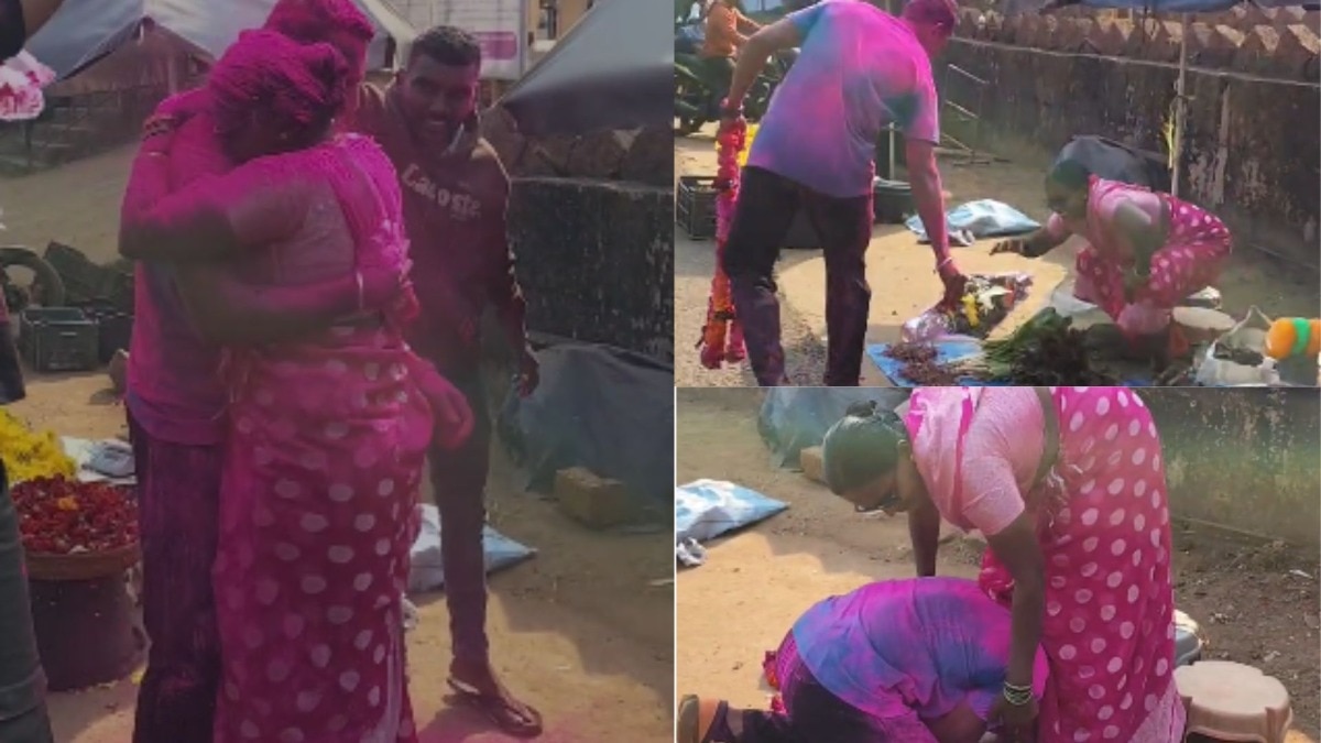 सिंधुदुर्ग: आई भाजी विकत असताना मुलगा CRPF मध्ये निवड झाल्याची बातमी घेऊन आला, ह्रदयस्पर्शी व्हिडीओ 