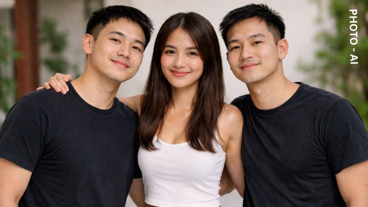 Thai woman dates twin brothers at once