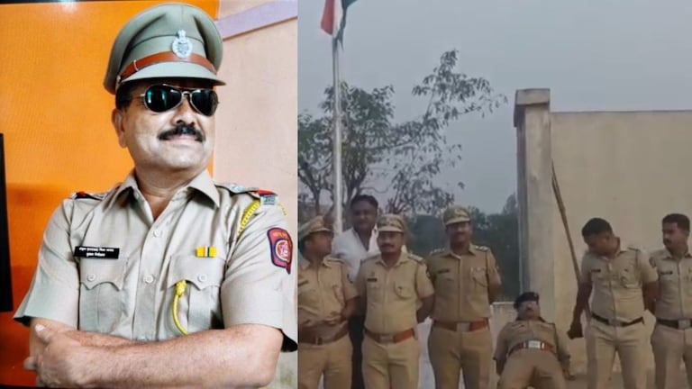 धाराशिव : झेंडावंदनासाठी उभे राहिले अन् हृदयविकाराचा झटका येऊन कोसळले, अधिकाऱ्याचा मृत्यू VIDEO Dharashiv News