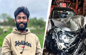 क्रिकेट मॅच हरल्याने संताप, रात्री दारु पिताना जीवघेणा वाद, मित्र कारच्या दरवाजाला लटकला, पण रोशनने गाडी झाडाला ठोकली Bengaluru cricket dispute