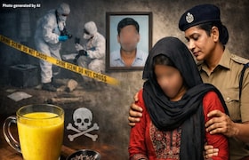 शक्तीवर्धक गोळ्या घेऊन बनायचा हैवान, अत्याचाराला कंटाळलेल्या पत्नीने पतीला दुधात विष घालून संपवलं Gujarat Crime News