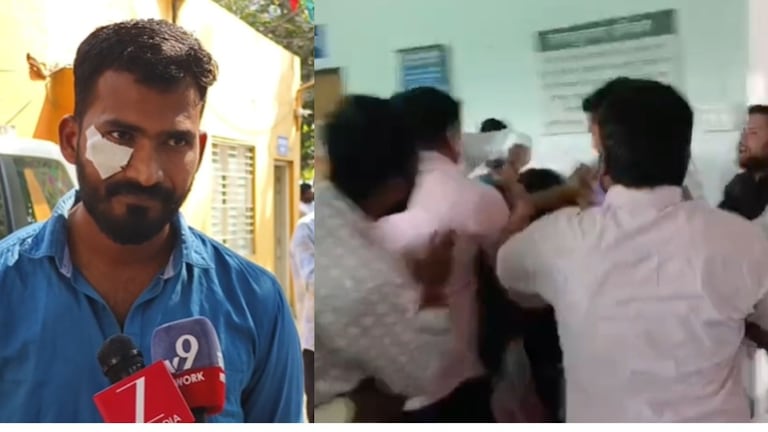 बीड : माझ्या गावची कामं तू का करतोस..? सरपंचाकडून बाजार समितीच्या संचालकावर हल्ला, व्हिडीओ व्हायरल Beed crime news