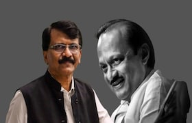 'भाजपकडून अजितदादांना श्रद्धांजलीच्या पानभर जाहिराती', संजय राऊत यांचा भाजपवर संताप Sanjay Raut