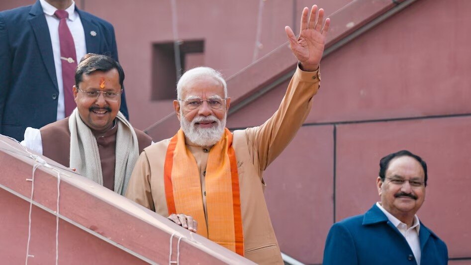 motn if elections were held today bjp would form government on its own see how many seats each party is projected to win