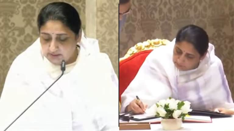 "मी सुनेत्रा अजित पवार, उपमुख्यमंत्री म्हणून..." महाराष्ट्राला मिळाल्या पहिल्या महिला उपमुख्यमंत्री Mumbai Tak