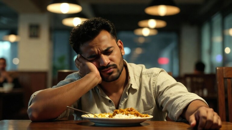 तुम्हालाही जेवल्यानंतर लगेच झोप येते? याकडे दुर्लक्ष करणं पडेल महागात... जाणून घ्या, हेल्थ एक्स्पर्ट्सचं मत तुम्हालाही जेवल्यानंतर लगेच झोप येते?