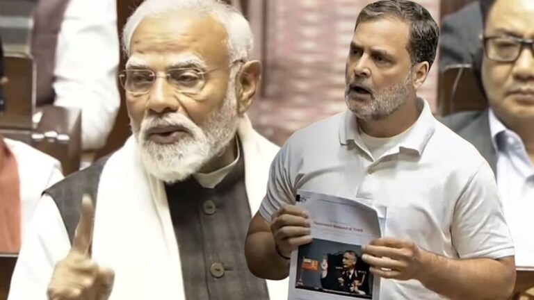 राहुल गांधींच्या टीकेवर नरेंद्र मोदींची शायरी, 'दुनिया को धोका दोगे...' PM Narendra Modi