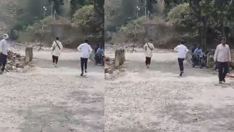 बीड : 'अरे पळू नको..', नटून-थटून आलेला नवरदेव भर मंडपातून पळून गेला; नेमकं काय घडलं? पाहा VIDEO Beed Crime News