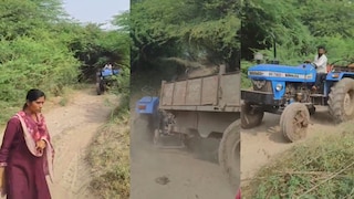 जालना : वाळू माफियाकडून मंडळ अधिकाऱ्याच्या अंगावर ट्रॅक्टर घालण्याचा प्रयत्न; घटनेचा व्हिडीओ व्हायरल Mumbai Tak