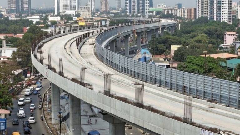 मुंबईची खबर: मुंबई सेंट्रलला जोडणाऱ्या 'या' ब्रिजचं काम पूर्ण; लवकरच वाहतुकीसाठी खुला होणार Mumbai Tak