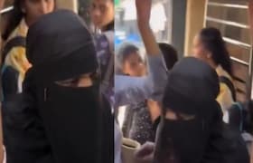 मुंबई लोकलमध्ये बुरखा परिधान केलेला पुरुष महिलांच्या डब्यात, व्हिडिओ आला समोर mumbai crime