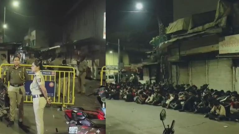 पुणे : बुधवार पेठेत मध्यरात्रीच पोलिसांचं कॉम्बिंग ऑपरेशन; अनेकांची उडाली तारांबळ, नेमकं काय घडलं? Pune News