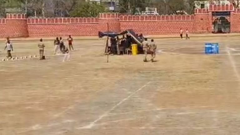 पोलीस होण्याचं स्वप्न उंबरठ्यावर, बीडमध्ये पोलीस भरतीदरम्यान तरुणाचा मृत्यू, कारण आलं समोर Beed News