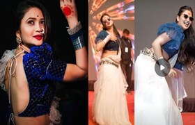 माधुरी दीक्षितच्या सर्वात वादग्रस्त गाण्यावर गौतमी पाटीलचा तुफान डान्स, स्टेज दणाणून सोडलं! पाहा व्हिडीओ gautami patil dance