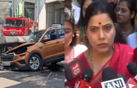 मुंबईतील मुलुंड मेट्रो स्टेशनचे काम सुरु असताना स्लॅब कोसळला, महापौर रितू तावडे यांची प्रतिक्रिया Mumbai News