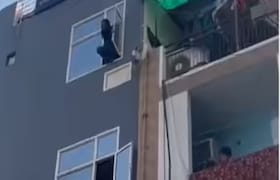 '20 वर्षीय तरुणी आणि 22 वर्षीय तरुणाचं हॉटेलमध्ये बिनसलं', संतापून चौथ्या मजल्यावरून उडी मारली अन्... Crime News