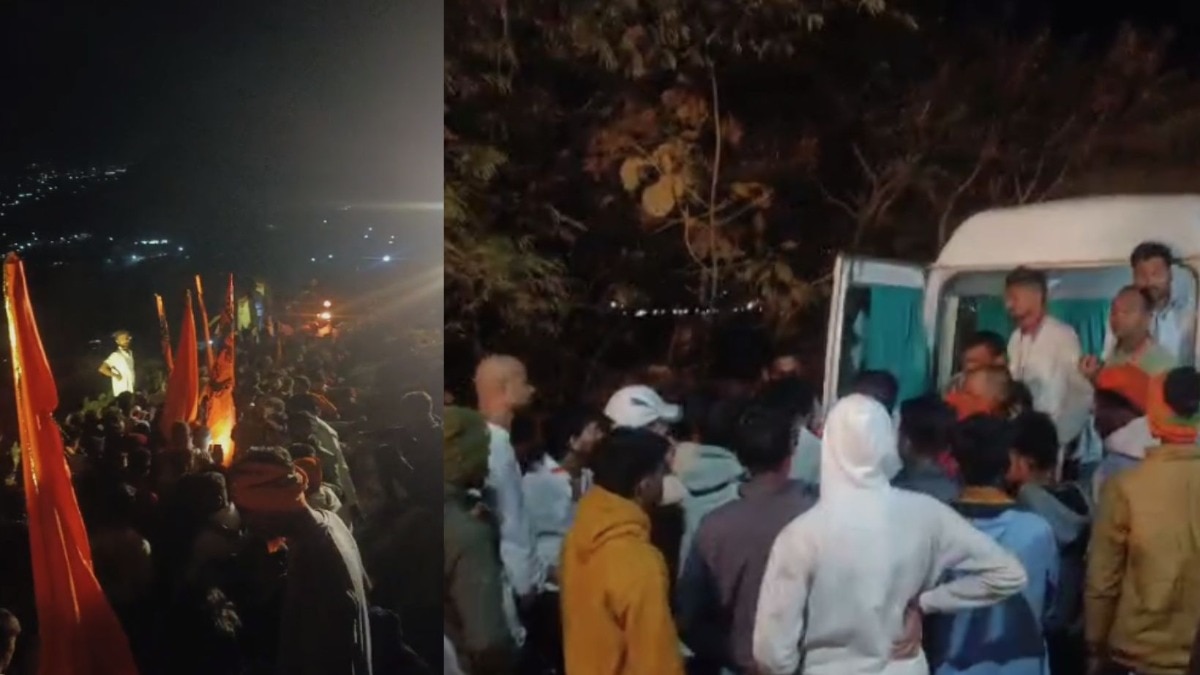 शिवरायांना वंदन करण्यासाठी शिवनेरीवर मोठी गर्दी, मध्यरात्री चेंगराचेंगरी; काही शिवभक्त जखमी झाल्याची माहिती 