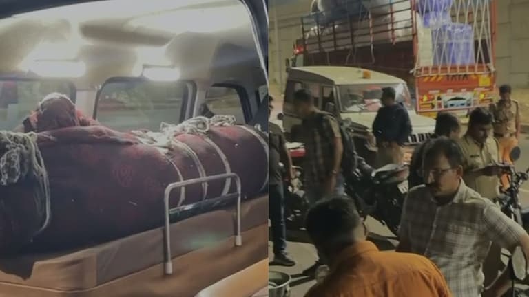 छत्रपती संभाजीनगर : रिक्षातून गादीत गुंडाळून नेत होते मुलीचा मृतदेह, सावत्र आई-वडील ताब्यात; नेमकं कारण काय? Chhatrapati Sambhajinagar Crime News