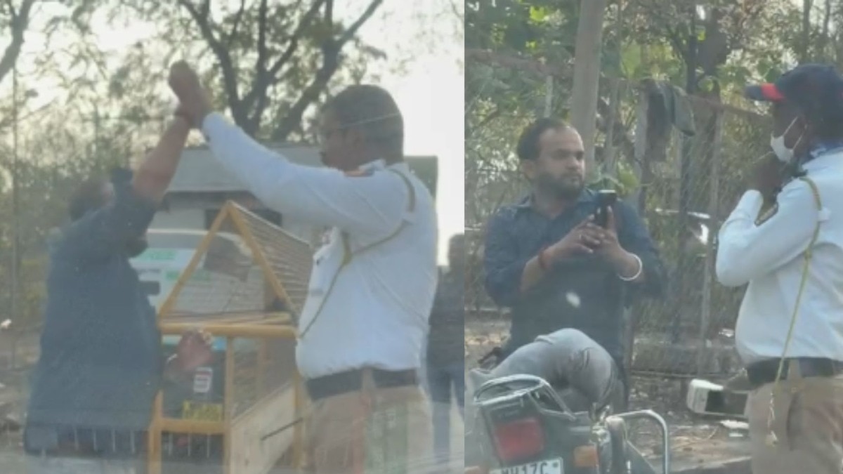 छत्रपती संभाजीनगर : मद्यधुंद तरुणाने वाहतूक पोलिसाला केली मारहाण, नंतर भररस्त्यात गोंधळ घातला, पुढे...